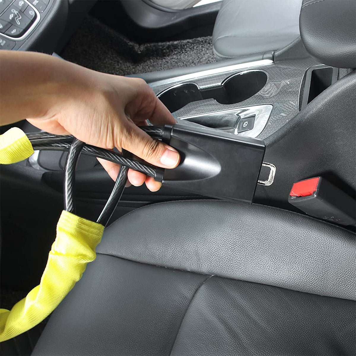 Steering Wheel Anti-Theft Cable Lock – product detail view 2