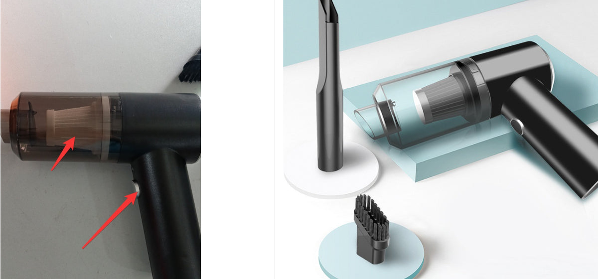 Portable handheld car vacuum cleaner — product image 3