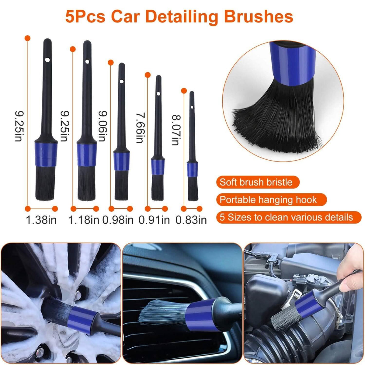 26-Piece Car Detailing Brush Kit – product detail view 8