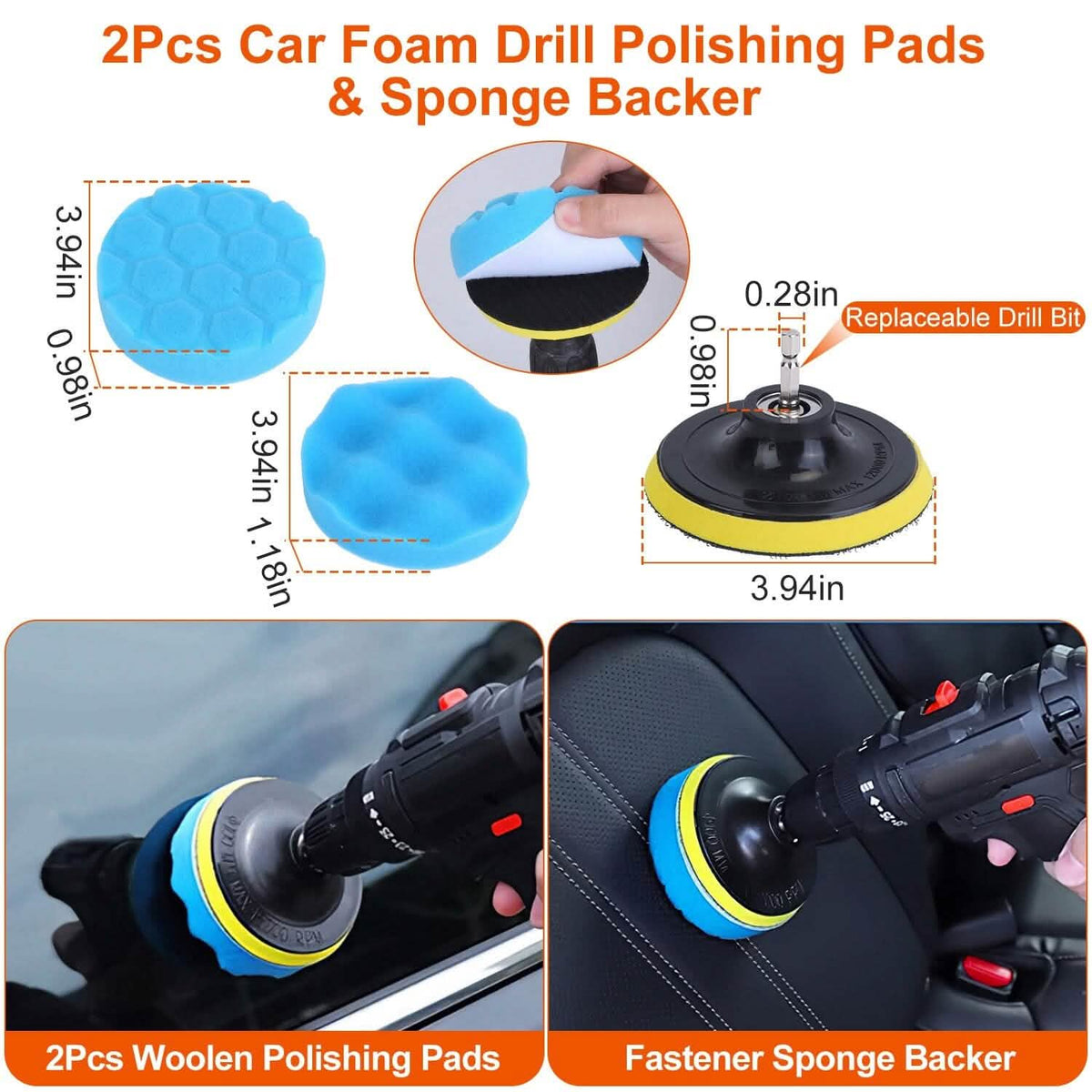 26-Piece Car Detailing Brush Kit – product detail view 4