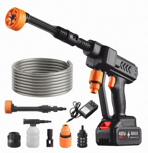 48V Cordless Car Washer with 6-in-1 Nozzle — clean studio photo based on original product image