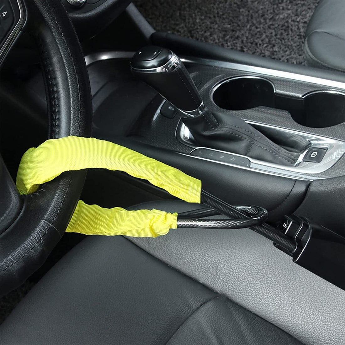 Steering Wheel Anti-Theft Cable Lock – product detail view 1