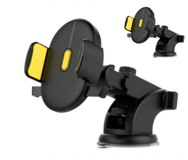 Telescopic dashboard car phone holder with suction mount — product image 3