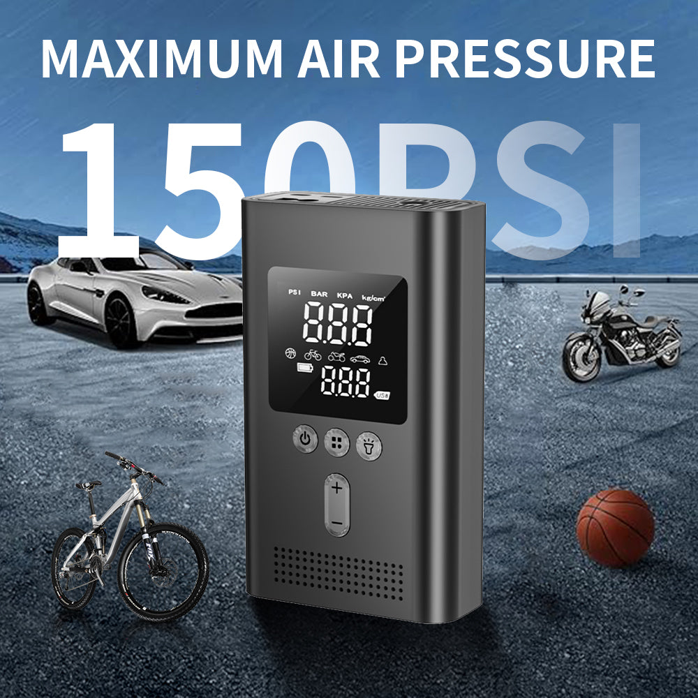 12V jump starter and portable tire inflator – additional product photo