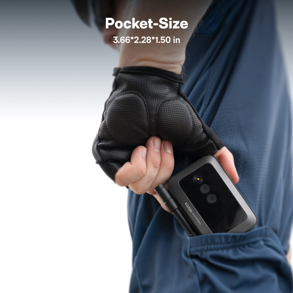 HOTO Air Pump Pocket – 150 PSI – product detail view 3