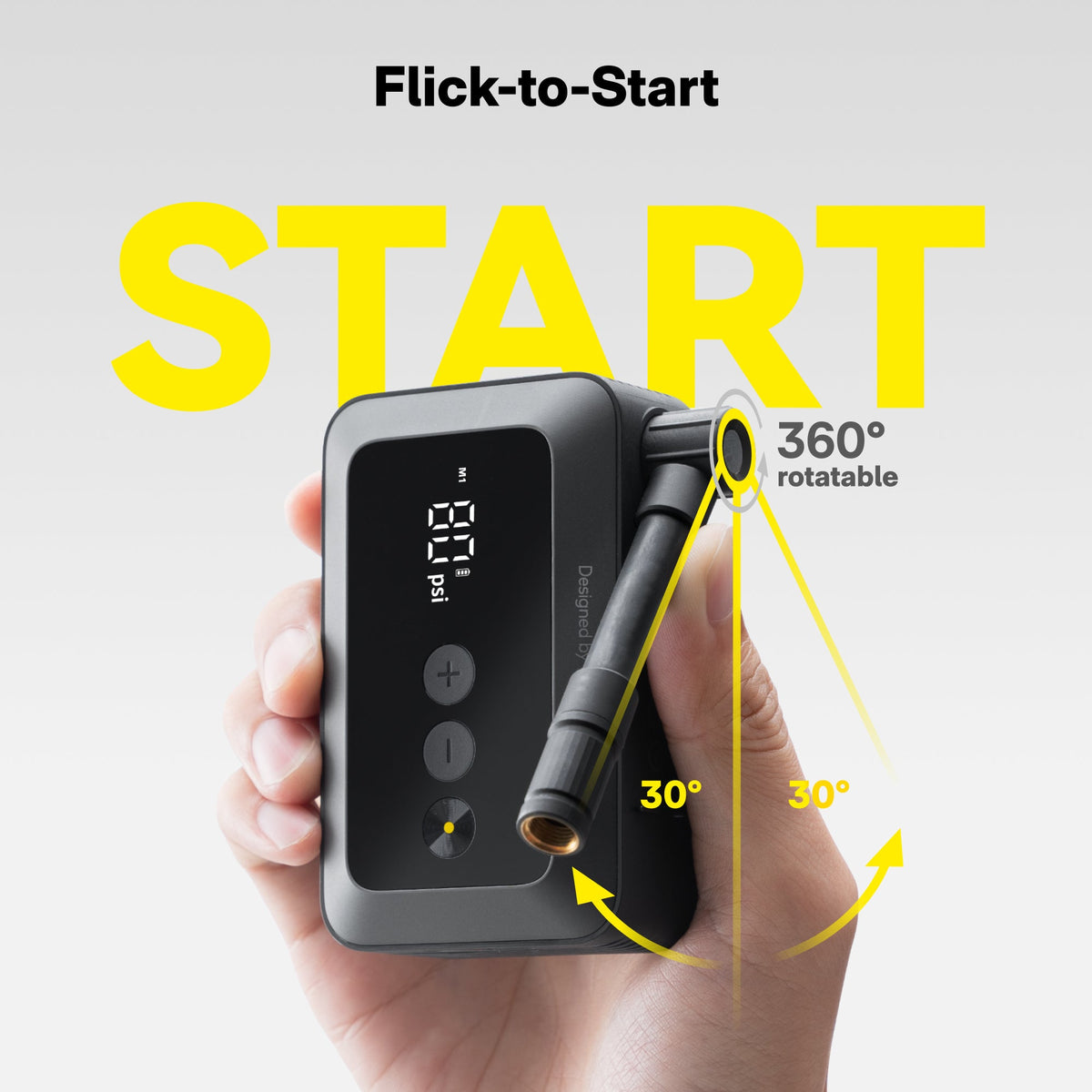HOTO Air Pump Pocket – 150 PSI – product detail view 8