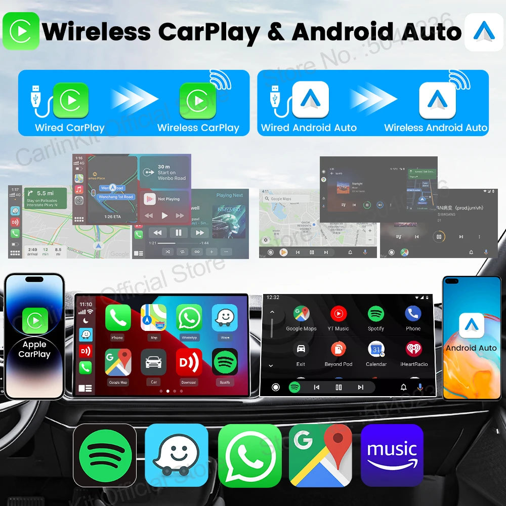 Carlinkit Mini Ultra 3 — Wireless CarPlay & Android Auto Adapter