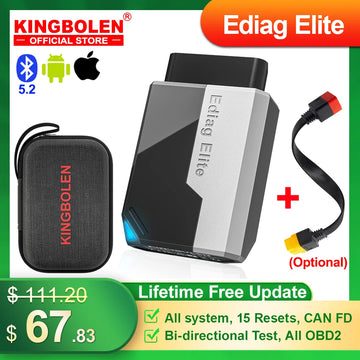 KINGBOLEN Ediag Elite — Bidirectional OBD2 Diagnostic Scanner