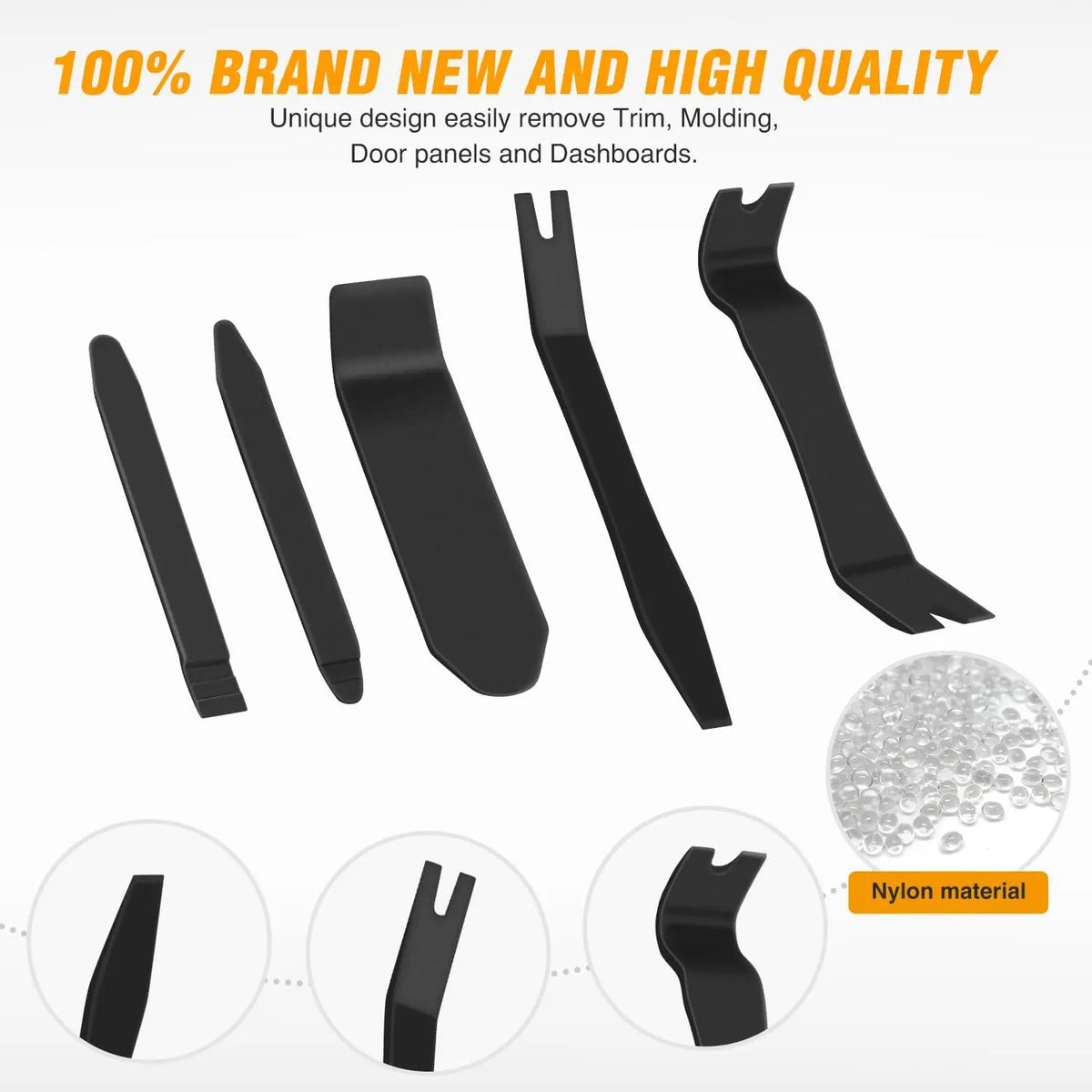 Nilight 6-Piece Interior Trim Removal Tool Kit