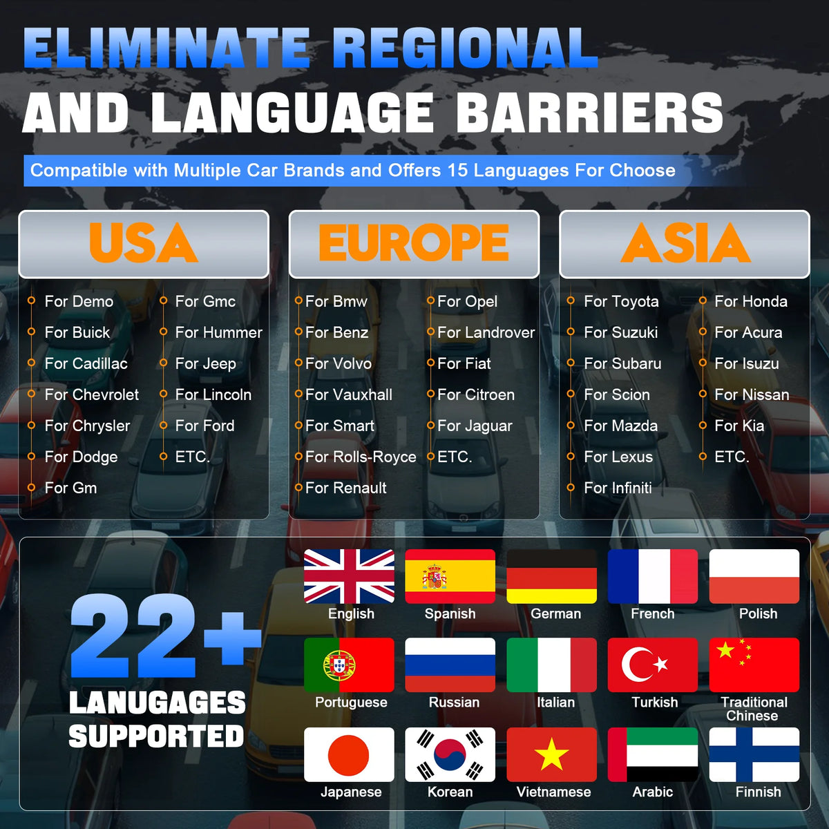 XTOOL D5 OBD2 Diagnostic Scanner — 10 Service Functions