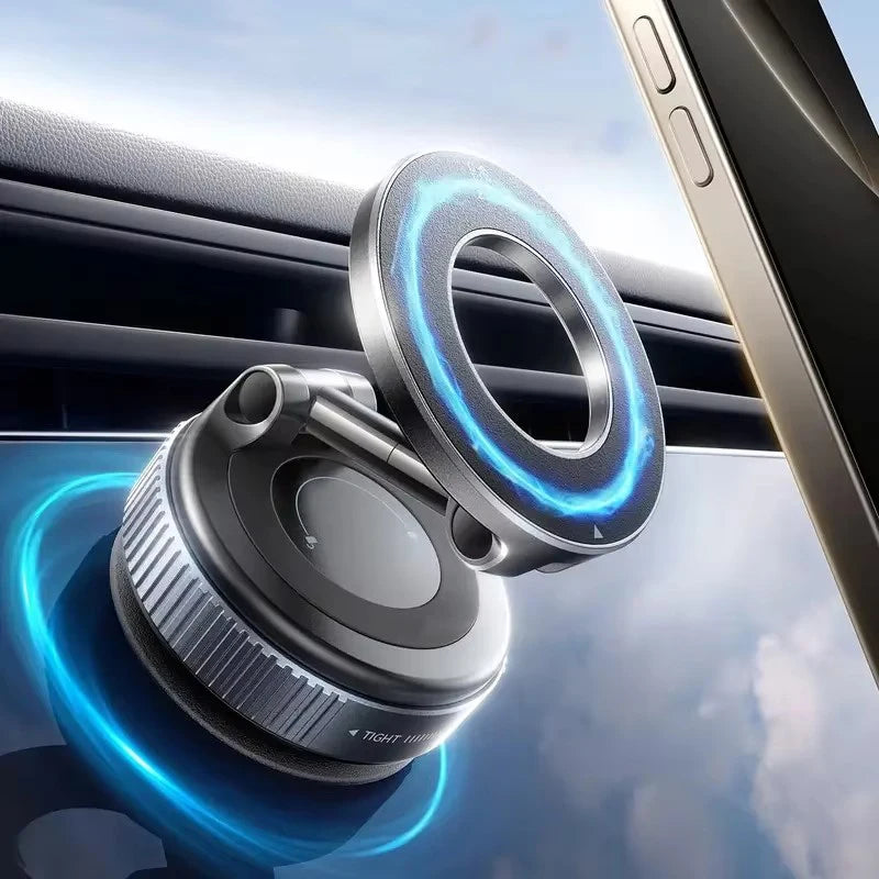 STECOOM™ Foldable Magnetic Suction Phone Mount – clean source-accurate studio product image