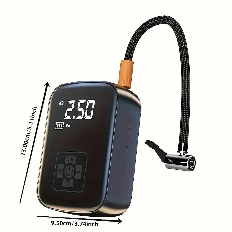 STECOOM digital cordless tyre inflator for Australia
