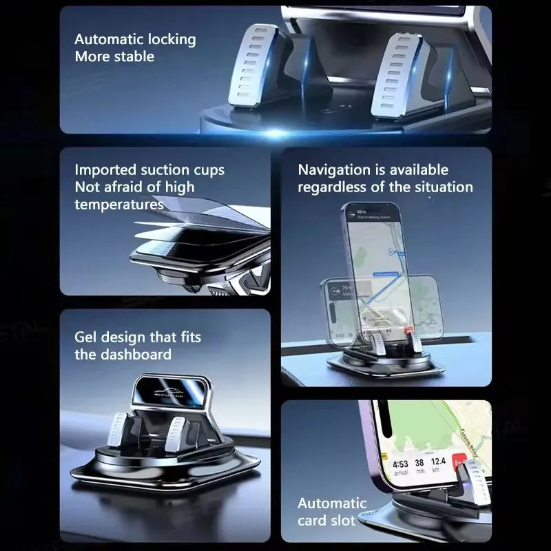 STECOOM™ Non-Slip 360° Dashboard Phone Holder