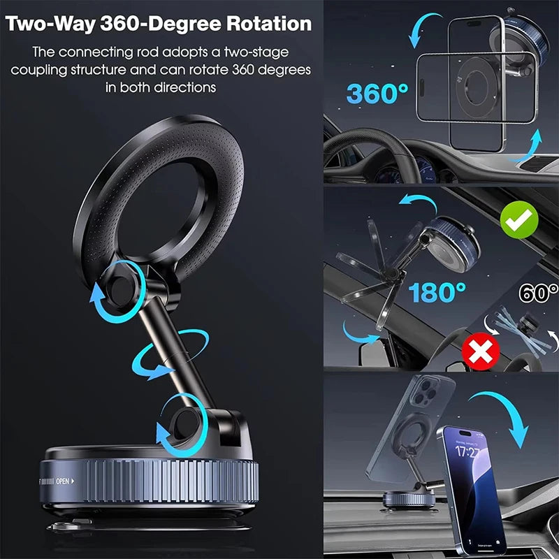 STECOOM™ Foldable Magnetic Suction Phone Mount
