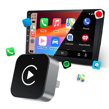 2-in-1 Wireless CarPlay & Android Auto USB Adapter