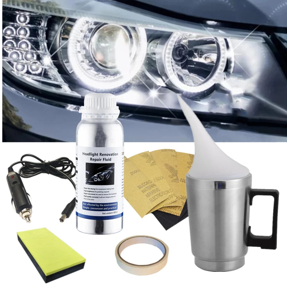 300ml Headlight Polishing & Restoration Kit