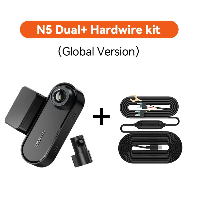 DDPAI N5 Dual 4K Front & Rear Dash Cam — US Stock