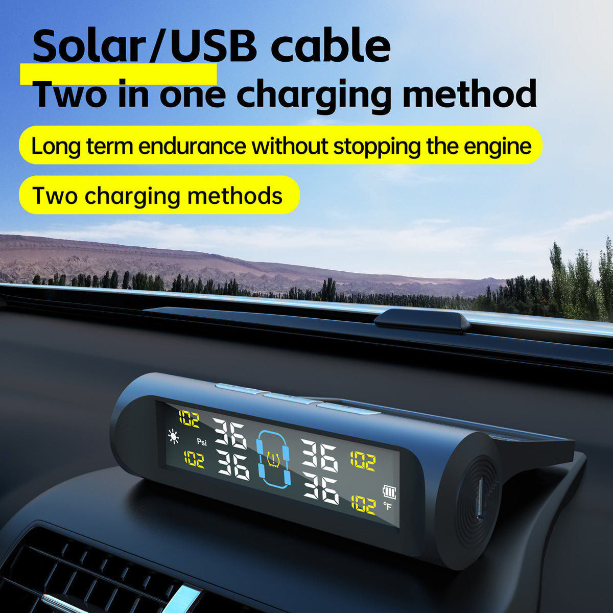 Solar TPMS with 4 Sensors – product detail view 3