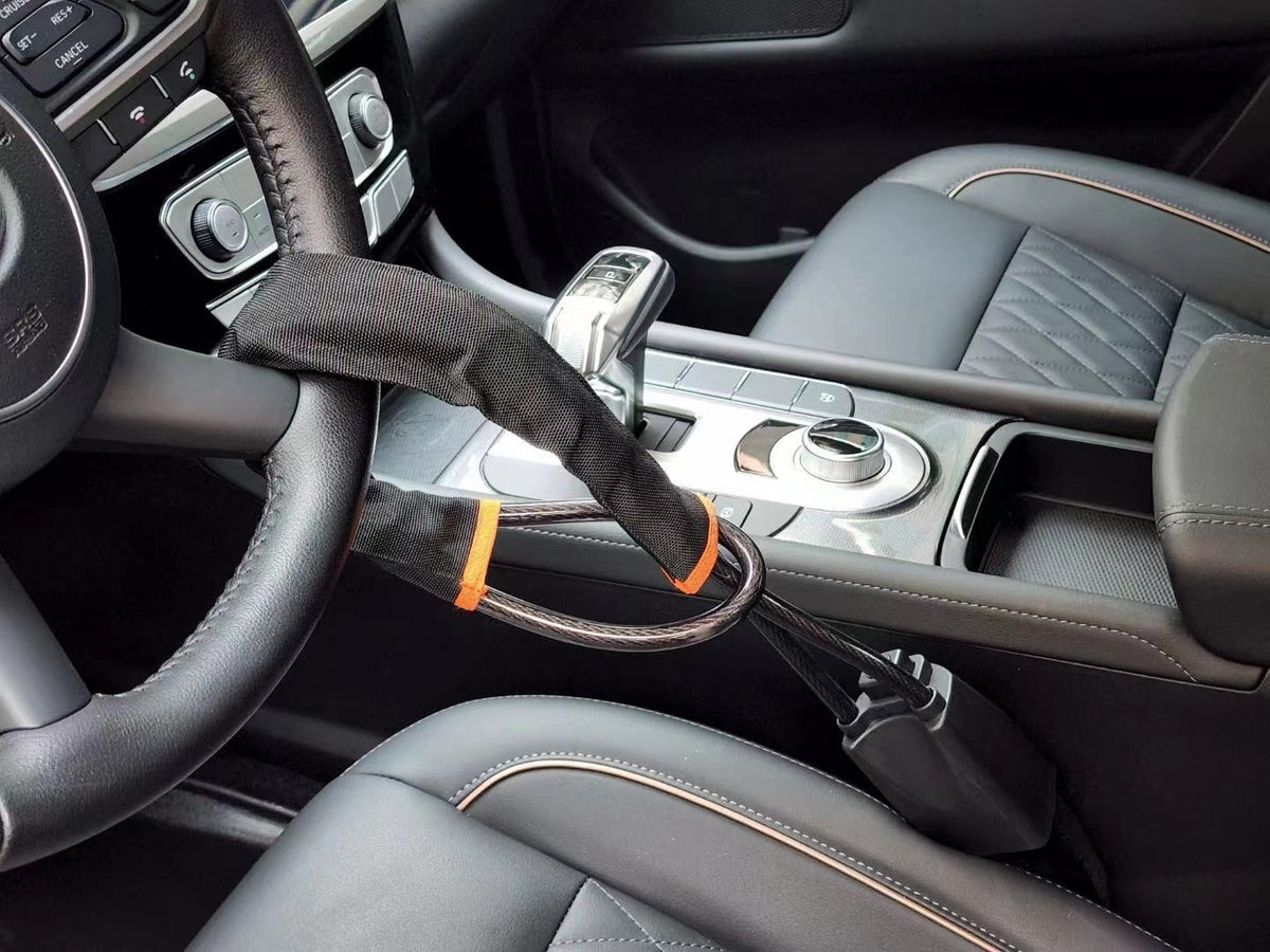 Steering Wheel Anti-Theft Cable Lock – product detail view 6