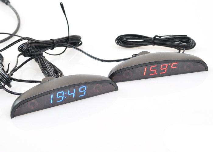 3-in-1 Car Clock, Voltmeter & Thermometer – product detail view 7