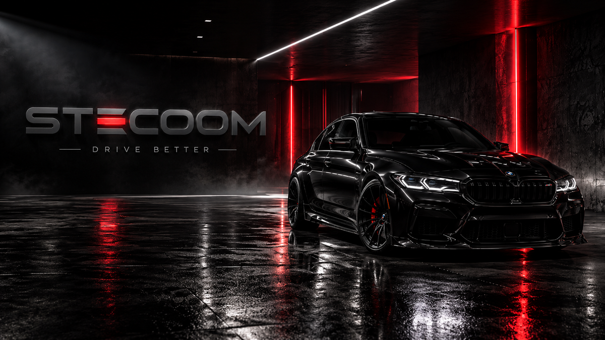 STECOOM premium automotive collection banner