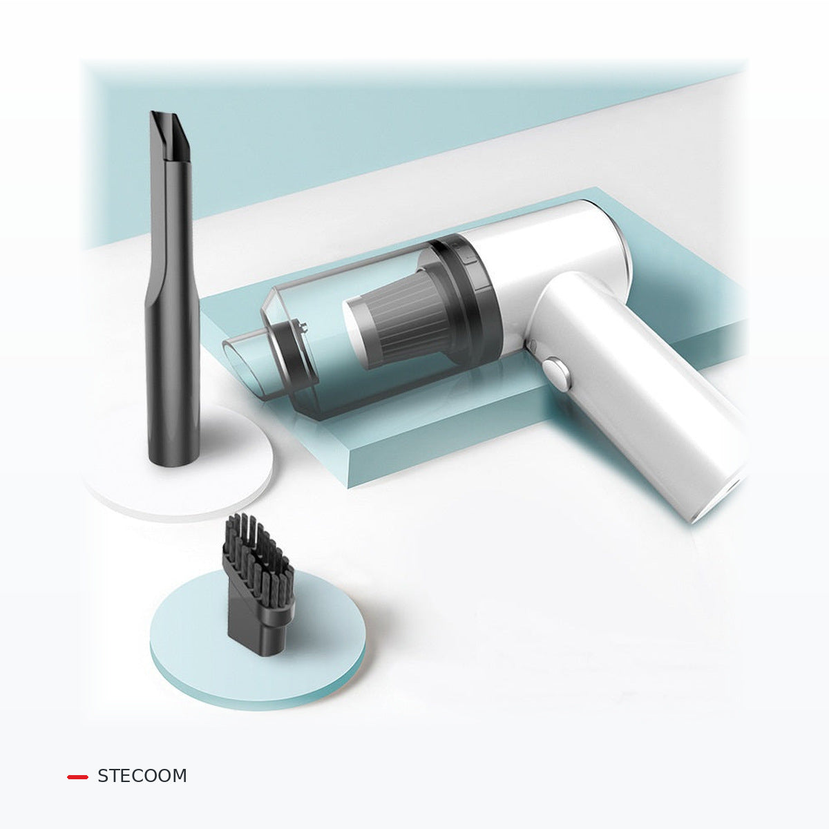 Portable Wireless Car Vacuum Cleaner — clean studio photo based on original product image
