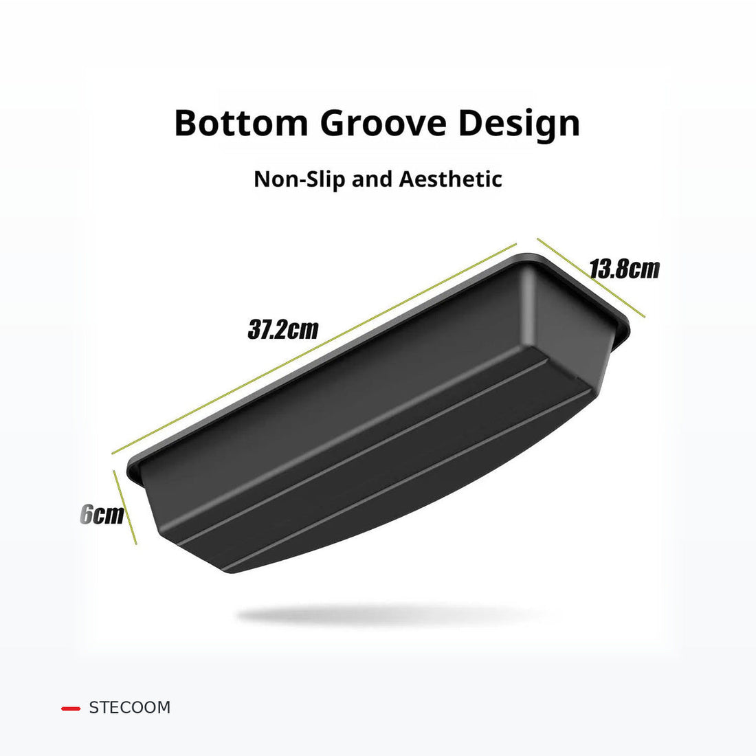 STECOOM™ Under-Seat Car Storage Box – Compact Organiser – original product photographed on a light studio background
