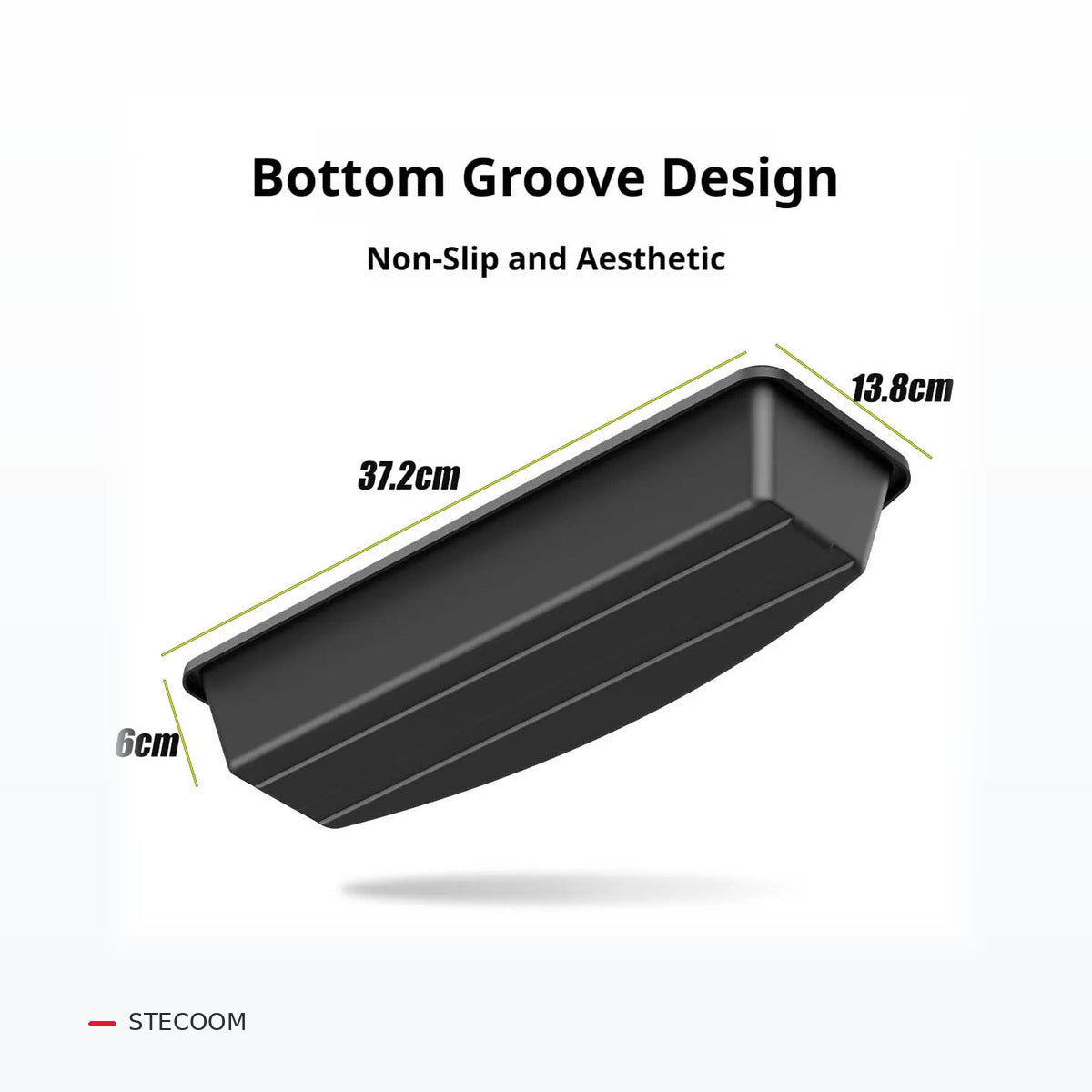 STECOOM™ Under-Seat Car Storage Box – Compact Organiser – original product photographed on a light studio background