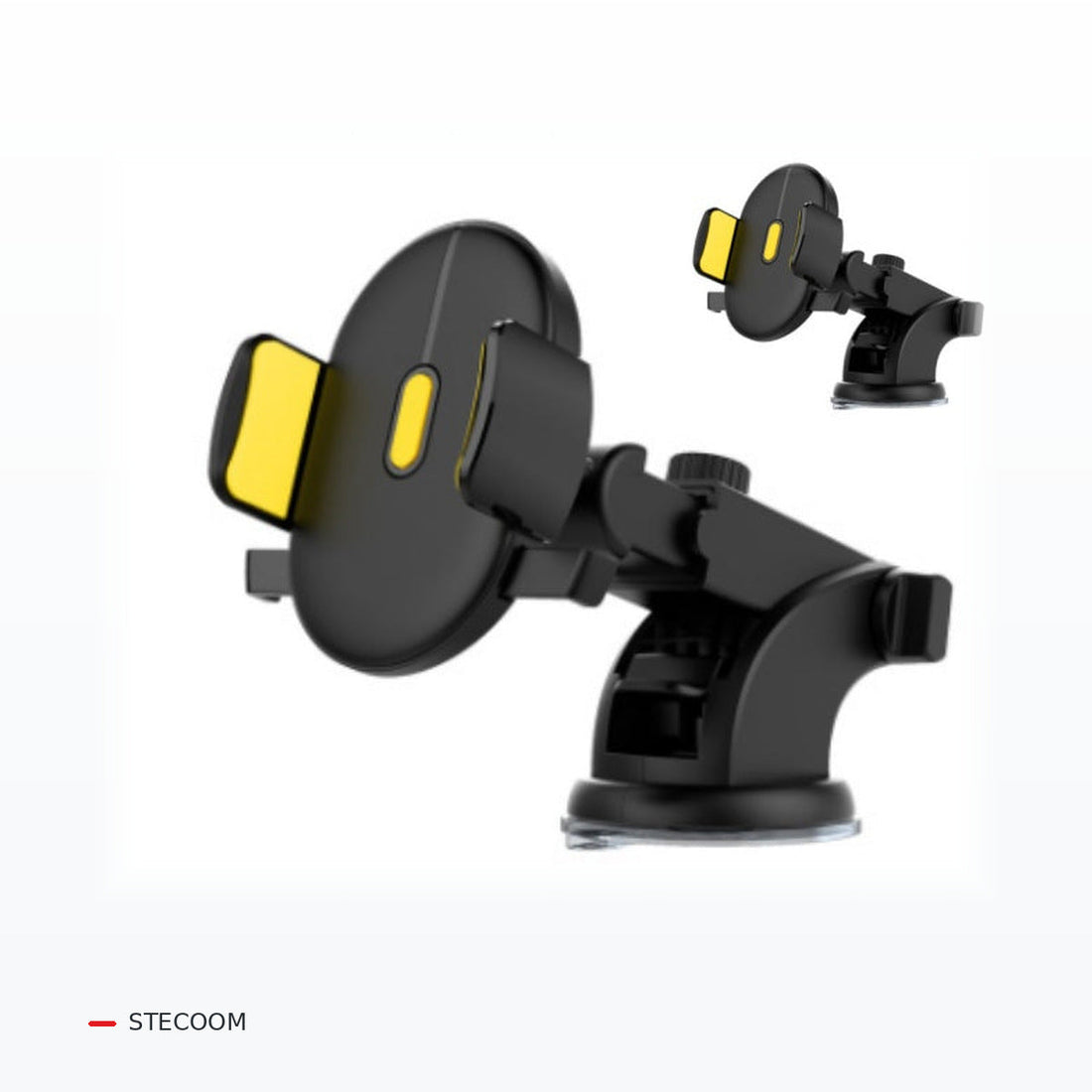 Telescopic Dashboard Car Phone Holder – Suction Mount — clean studio photo based on original product image